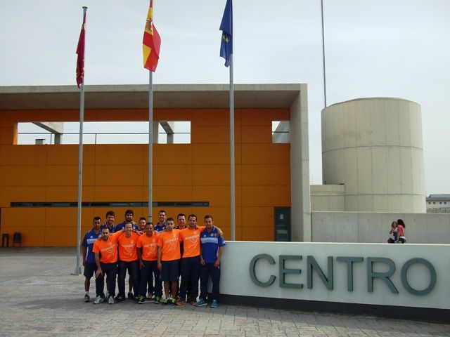 Jornada deportiva de Plásticos Romero Cartagena en el Centro Penitenciario de Campos del Río