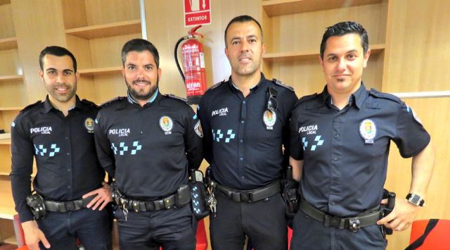 Cuatro auxiliares se convierten oficialmente en Agentes de la Policía Local de Campos del Río