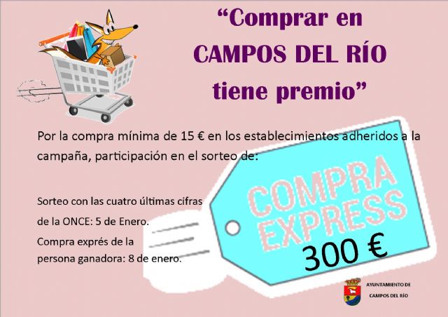 Esta Navidad Comprar en Campos del Río Tiene Premio