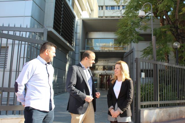 El director general de Desarrollo Rural y Forestal se entrevista con la alcaldesa de Campos del Río