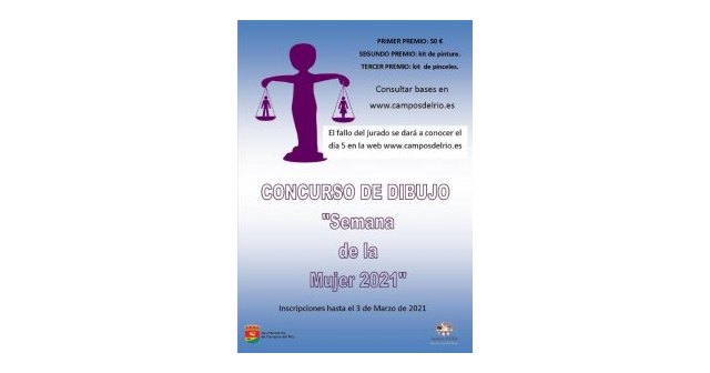 II concurso de dibujo Semana de la Mujer marzo 2021