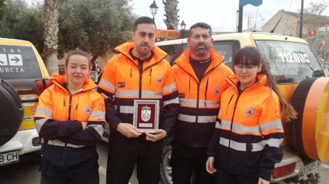 El Ayuntamiento de Los Alcázares reconoce la labor de Protección Civil de Campos del Río en las inundaciones de 2016