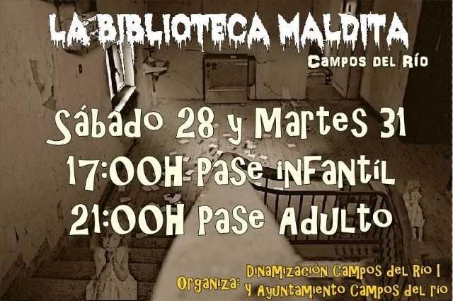 El Ayuntamiento presenta para este Halloween ‘La Biblioteca Maldita’