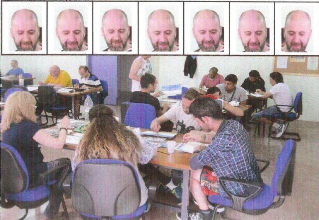 El internacional pintor Nono García  por la reinserción de los penados a través de la pintura
