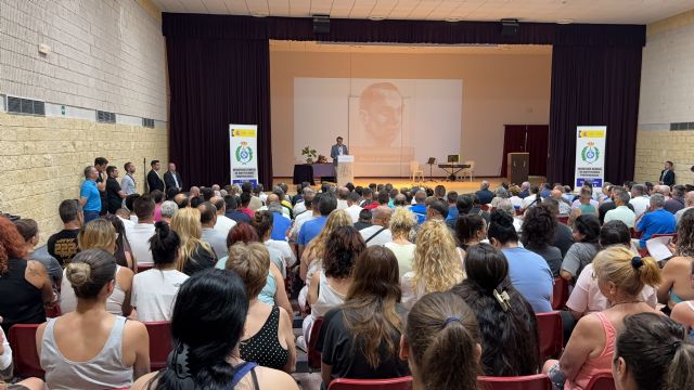 Clausura de la Semana Cultural sobre Miguel Hernández celebrada en el Centro Penitenciario Murcia II