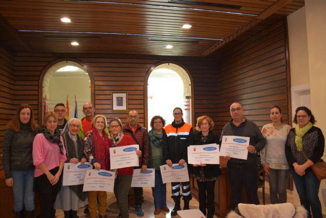 La alcaldesa entrega 25.500 € a 13 asociaciones de Campos del Río
