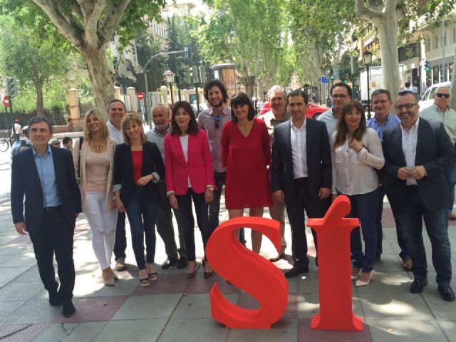 La alcaldesa y secretaria general del PSOE de Campos del Río, María José Pérez Cerón, vuelve a formar parte del equipo del Cambio en la Región de Murcia