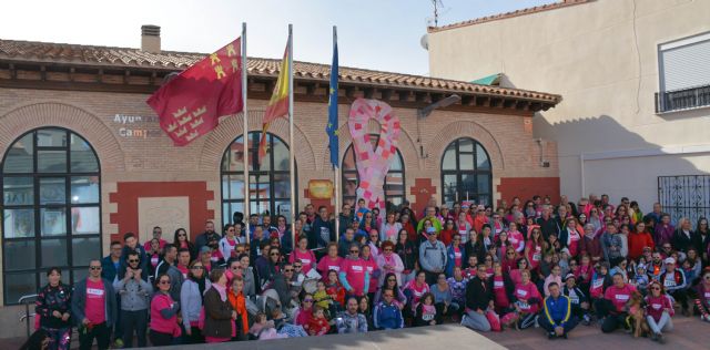 La AECC de Campos del Río reúne a más 300 participantes en la III Marcha Solidaria ‘Camina Con Esperanza’