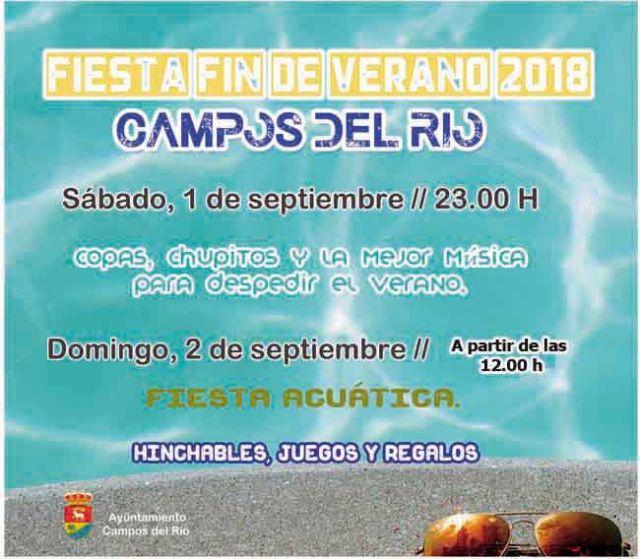 La piscina municipal despide el verano con un fin de semana de fiesta