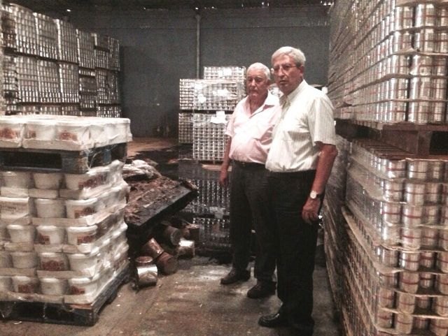 Salud Pública inicia las tareas de limpieza de la nave de Halcón Foods en Campos del Río